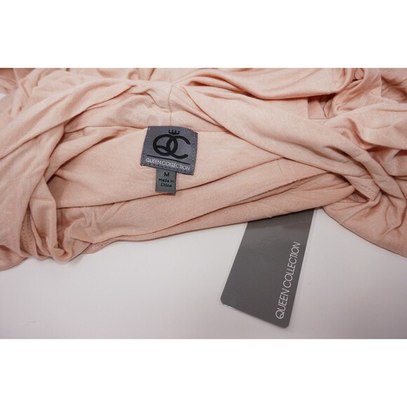 Queen Collection Draped Front Shirt Top Size M - Picture 6 of 9